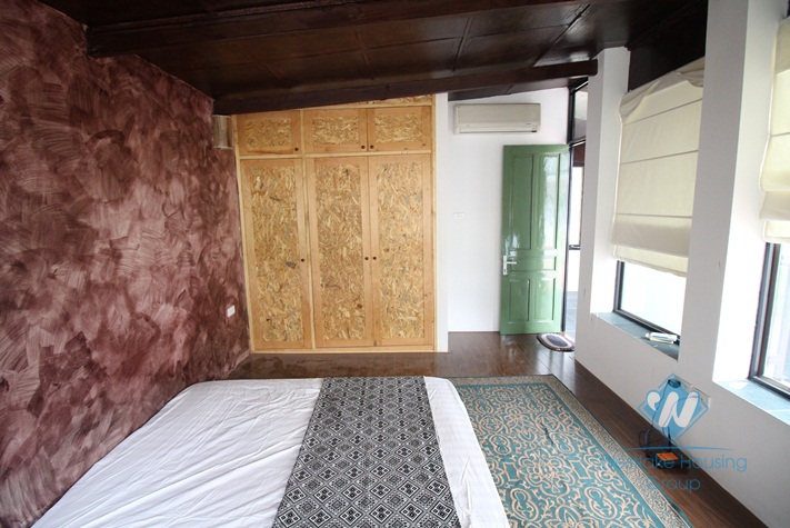 Bright and modern house with lots of characters, available to rent in Tay Ho, Hanoi